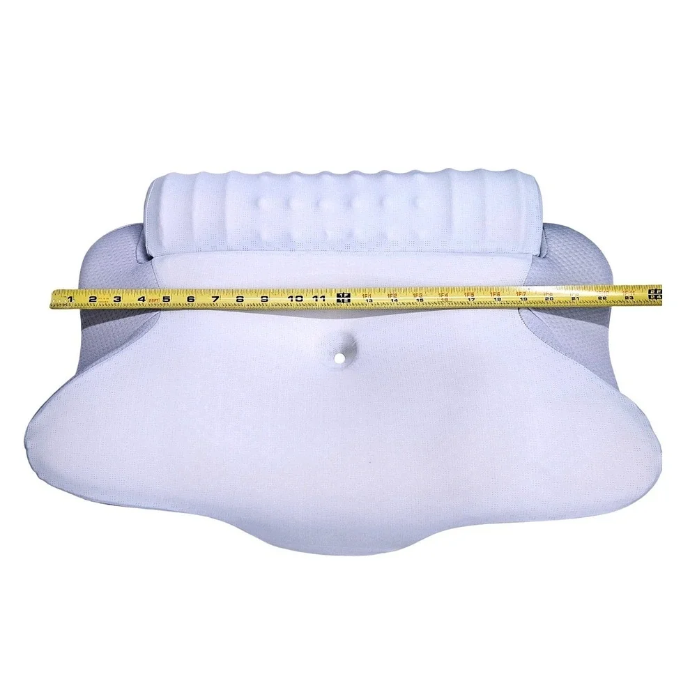 Onesmile Ergonomic Cervical Contour Pillow Memory Foam Neck Support Bedding EUC